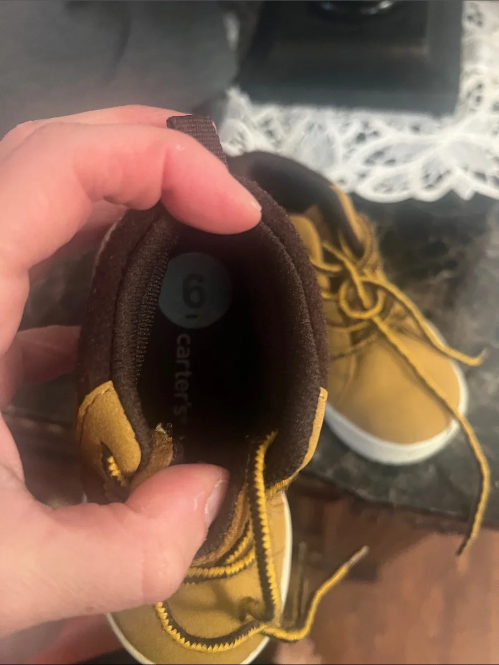 NWOT  Carter’s  High-Top Sneakers